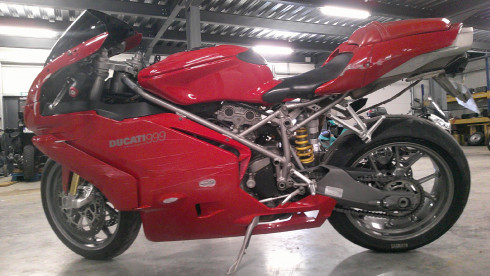 DUCATI 999 ACCIDENTE RSV N°21112