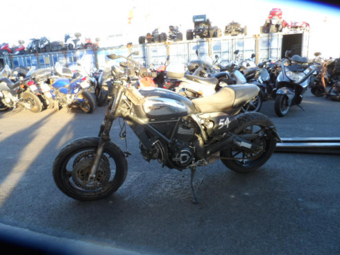 DUCATI SCRAMBLER 800 ACCIDENTE RSV N°16290