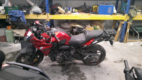 YAMAHA TRACER 700 ACCIDENTE RSV N°19950