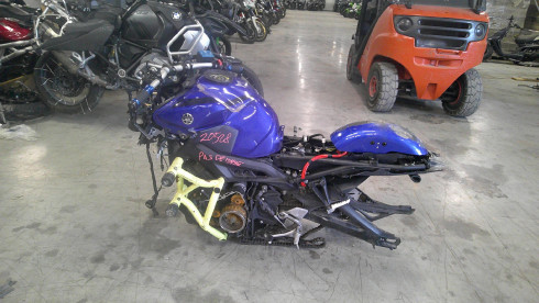 YAMAHA MT-09 RETOUR VOL RIV/CARTE GRISE N°20528