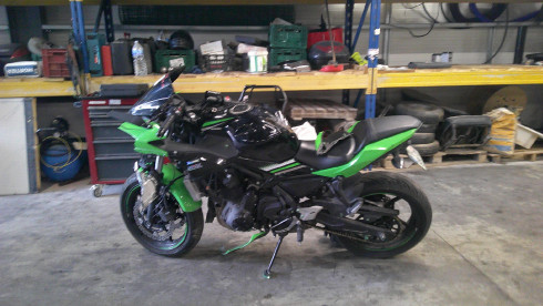 KAWASAKI NINJA 650 ACCIDENTE RSV N°21778