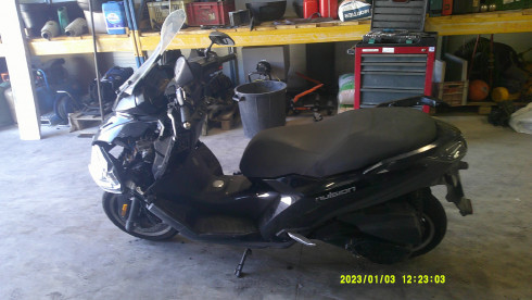 PEUGEOT PULSION 125 ACCIDENTE RSV N°22141