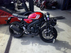 YAMAHA XSR 125 accidente rsv n°16697