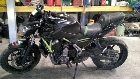 KAWASAKI Z 650 ACCIDENTE RSV N°20007