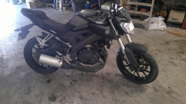 YAMAHA MT-125 petit choc carte grise/riv n°22292