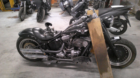 HARLEY-DAVIDSON SOFTAIL FAT BOY 1584 ACCIDENTE RSV N°19618