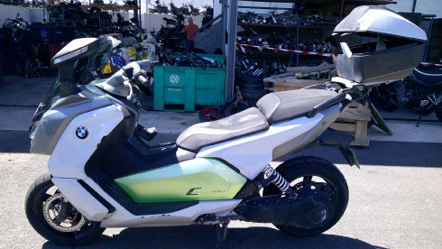 BMW C EVOLUTION  ACCIDENTE RSV N°19885