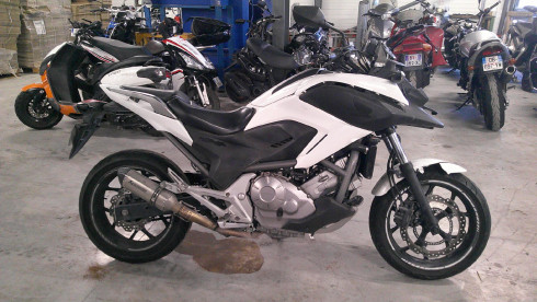 HONDA NC 700 X ACCIDENTE RSV N°18854