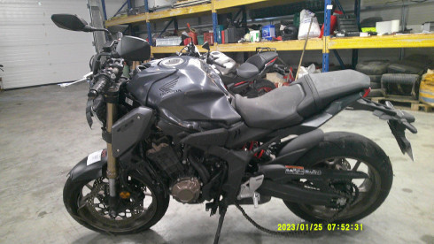 HONDA CB 650 RA ACCIDENTE RSV N°20911