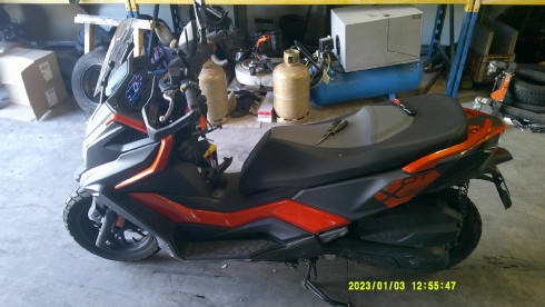 KYMCO DTX 360 ACCIDENTE RSV N°21436