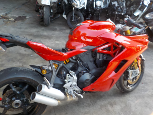 DUCATI SUPERSPORT 939 ACCIDENTE RSV N°15406