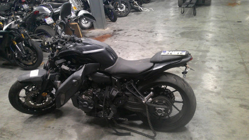 YAMAHA MT-07 Accidente RSV N°22540