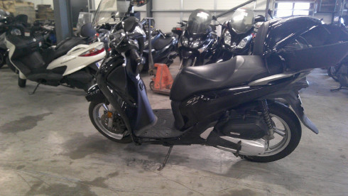 HONDA SH 125 ACCIDENTE RSV N°20726